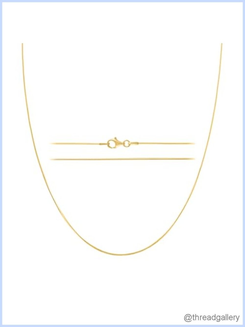 24K Gold Plated Over 925 Sterling Silver Snake Chain Necklace